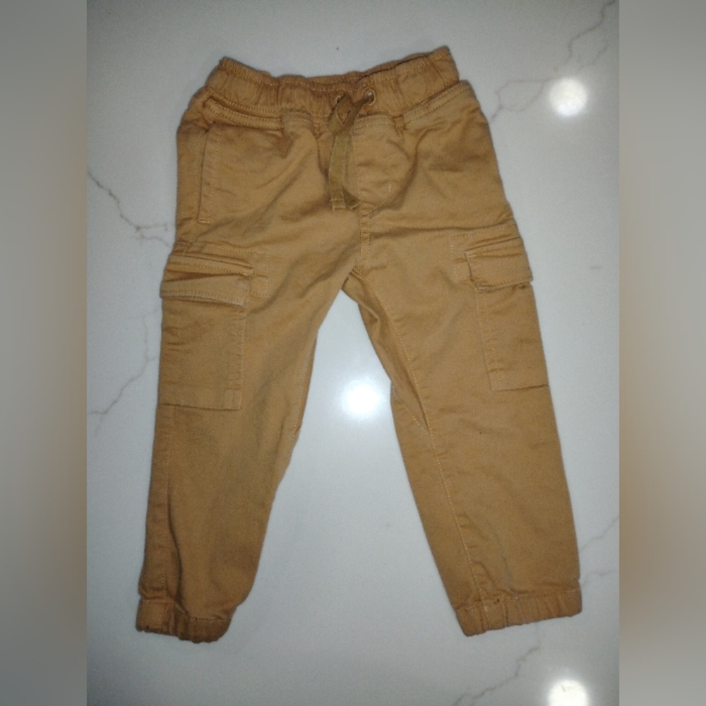 Tucker + Tate Kids Tan Cargo Pants Size 2T